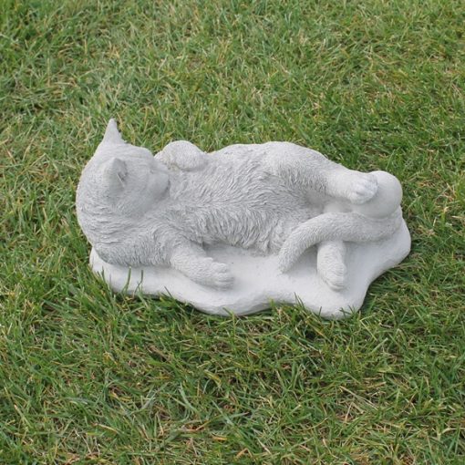 Playful Cat with Ball1 N Concrete Garden Supply