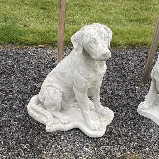 Sitting Lab Dog 1 N Concrete Garden Supply