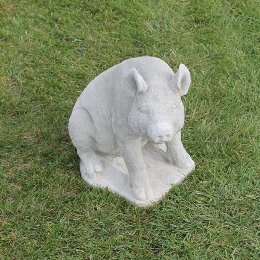 Sitting Pig1 N Concrete Garden Supply