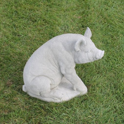 Sitting Pig3 N Concrete Garden Supply