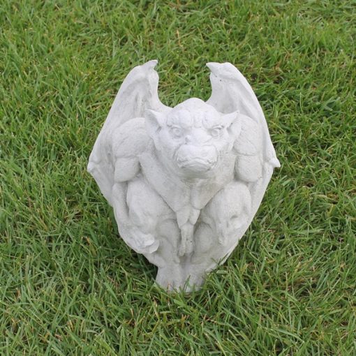 Squatting Gargoyle N Concrete Garden Supply