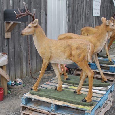 XL Life Size Deer Buck P Concrete Garden Supply