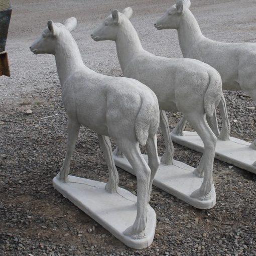 XL Life Size Deer N Concrete Garden Supply