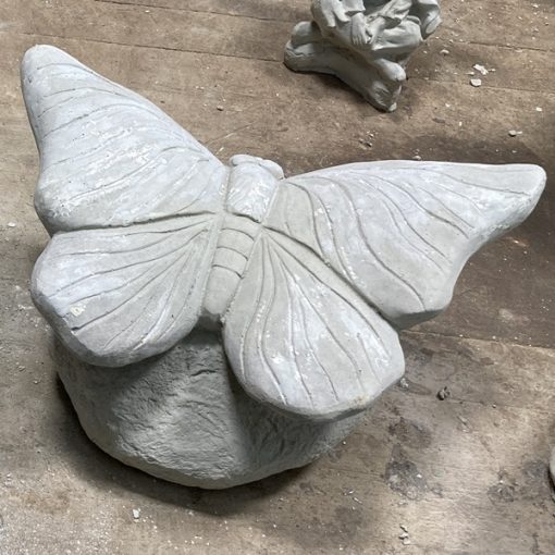 Butterfly on Rock N Concrete Garden Supply