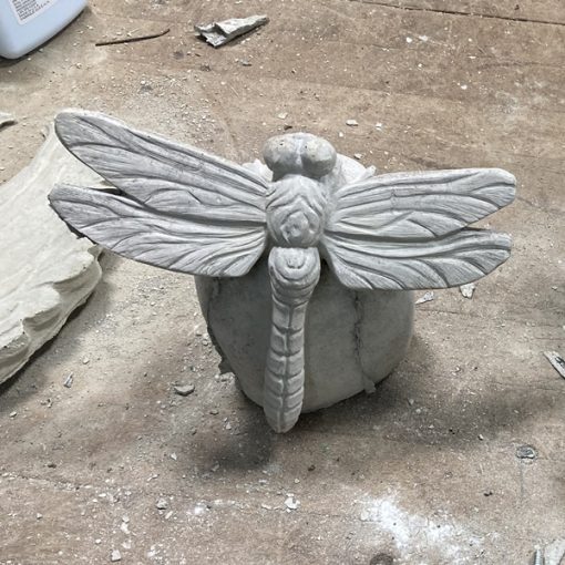 Dragonfly on Rock N Concrete Garden Supply