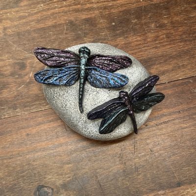 Double Dragonfly Stone