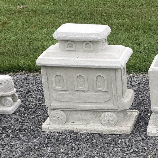 Train Caboose N Concrete Garden Supply