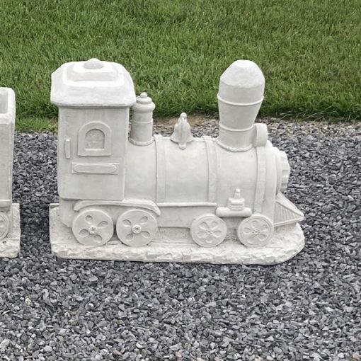 Train Engine N Concrete Garden Supply