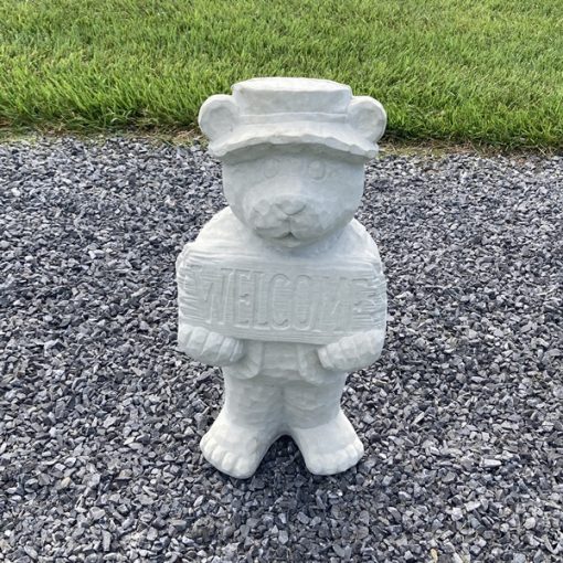 Welcome Bear N Concrete Garden Supply