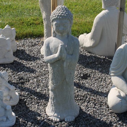 Tall Standing Buddha N Concrete Garden Supply