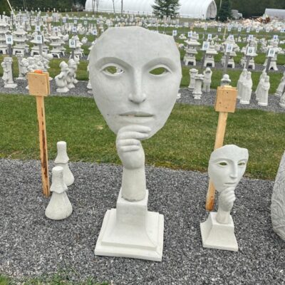 Big 2 Piece Mask ( Mask and stand)