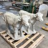 Detailed Large Cow 1 N Concrete Garden Supply