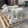 Detailed Large Cow N Concrete Garden Supply