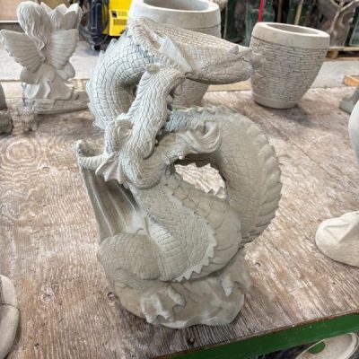Dragon Globe Holder N Concrete Garden Supply