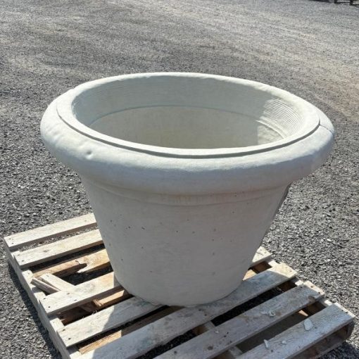 Giant Rolled Rim Planter 1 N Concrete Garden Supply