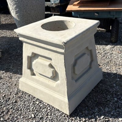 Inverted Roman Pedestal Base N Concrete Garden Supply