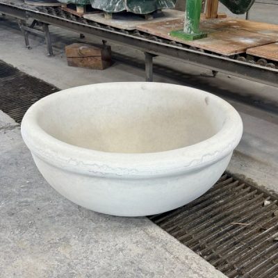 Large Brimmed Bowl N Concrete Garden Supply