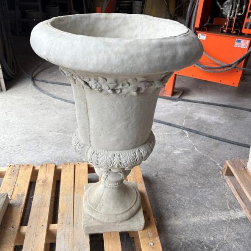 Large Leaf Urn N Concrete Garden Supply