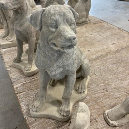 Rotti Rottweiler Dog N Concrete Garden Supply