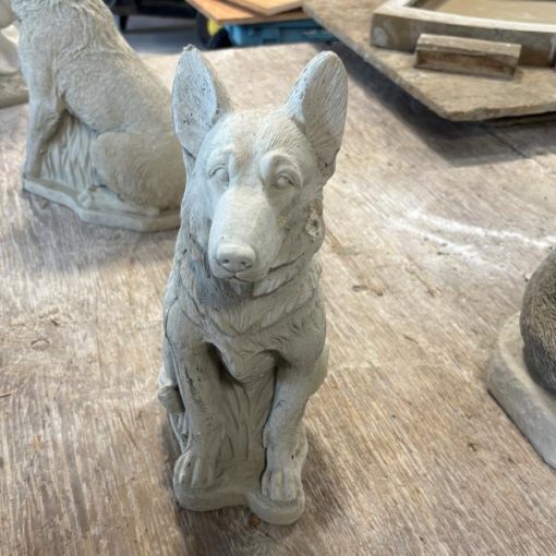 Small German Shepard 1 N Concrete Garden Supply