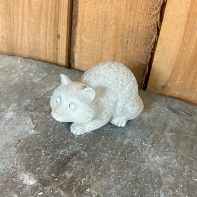 Crouching Mini Raccoon
