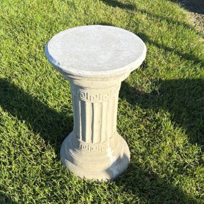 Grecian Column Pedestal N Concrete Garden Supply