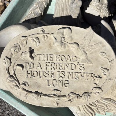 “Never Long” Plaque