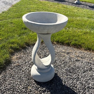 Ribbon Bowl Medium Bird Bath