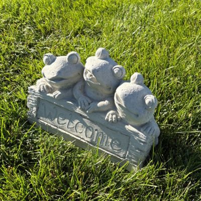 Welcome Frogs1 N Concrete Garden Supply